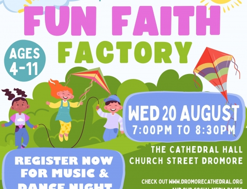 REGISTER NOW! Fun Faith Factory – Music & Dance Night (Wednesday 20th August 7:00pm to 8:30pm)